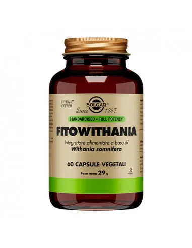 Fitowithania 60 Capsule Vegetali - Solgar It. Multinutrient Spa