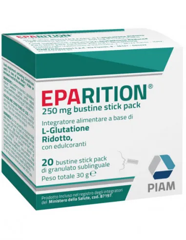 Eparition 20 Bustine Stick Pack Da 250 Mg Di Granulato Sublinguale - Piam Farmaceutici Spa