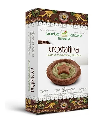 Crostatina Al Cacao Con Crema Al Pistacchio 100 G - Unifarmed Srl