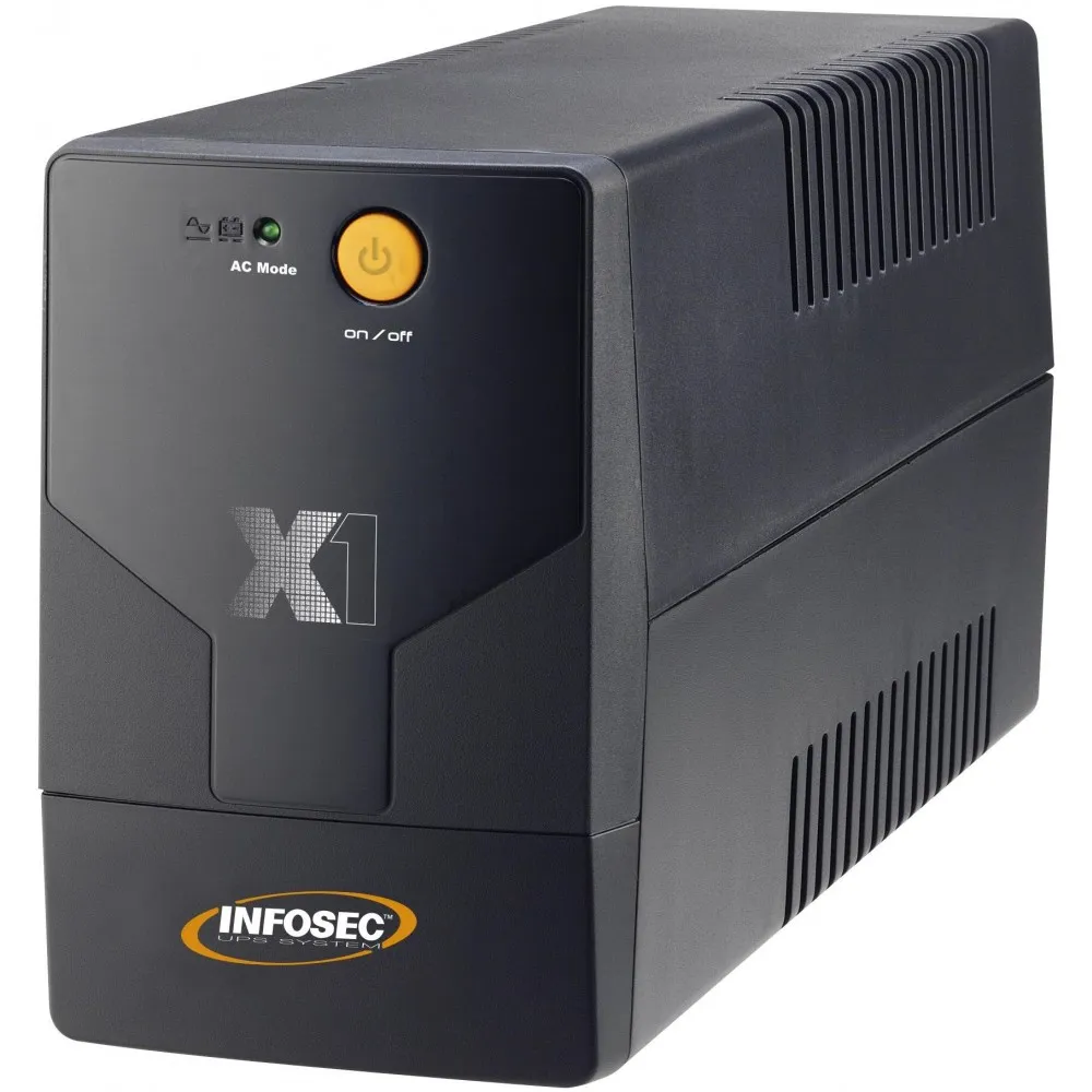 Infosec Gruppo di Continuit&agrave; UPS X1 EX 2000VA USB Line Interactive