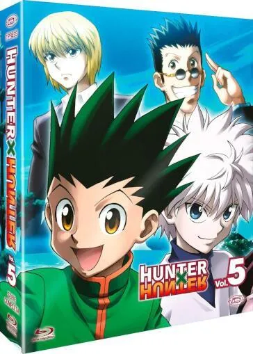 Hunter X Hunter Box 5 - Formichimere (3A Parte) + Elezione (Eps.127-148) (4 Blu-Ray) (First Press)