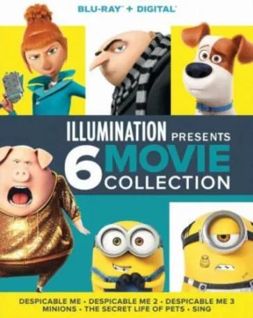 Illumination Presents: 6-Movie Collection (6 Blu-Ray) [Edizione: Stati Uniti]