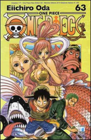 One piece. New edition. 63.