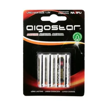 Aigostar 4 Batterie ministilo AAA 1,5V Alcaline