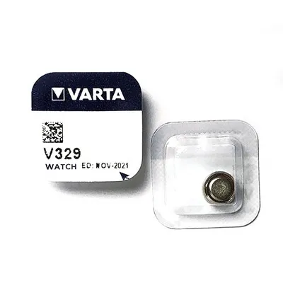Varta 1 Batteria bottone V329 1,55V Ossido d’argento