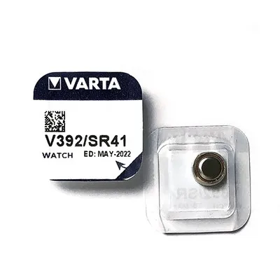 Varta 1 Batteria bottone V392 1,55V Ossido d’argento