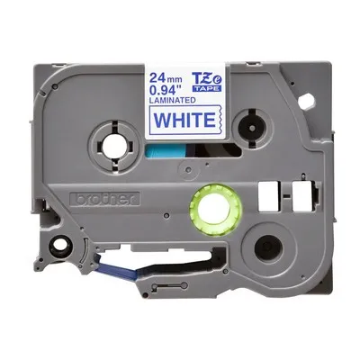 Nastro per etichettatrice compatibile Brother PT-3600 BLU SU BIANCO