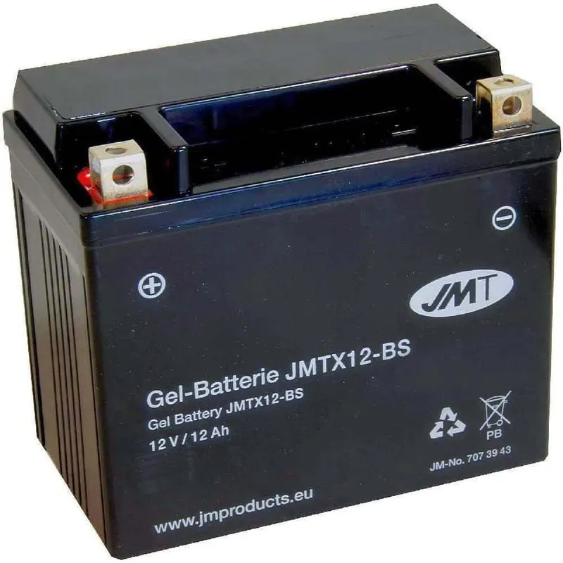 Batteria di accensione JMT YTX12-BS gel 12V-10Ah
