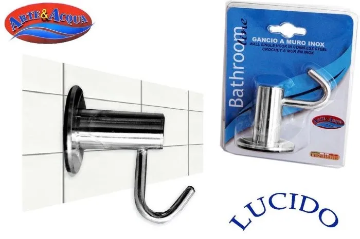 GANCIO A&F INOX LUC.BLISTER C109031