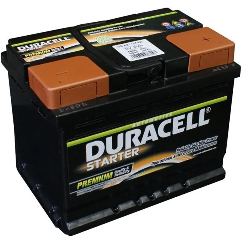 BATTERIA DURACELL STARTER 12V 62AH 510A DX