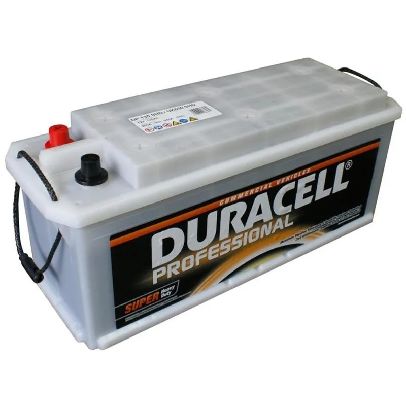 BATTERIA DURACELL PROFESSIONAL 12V 135AH 900A SHD