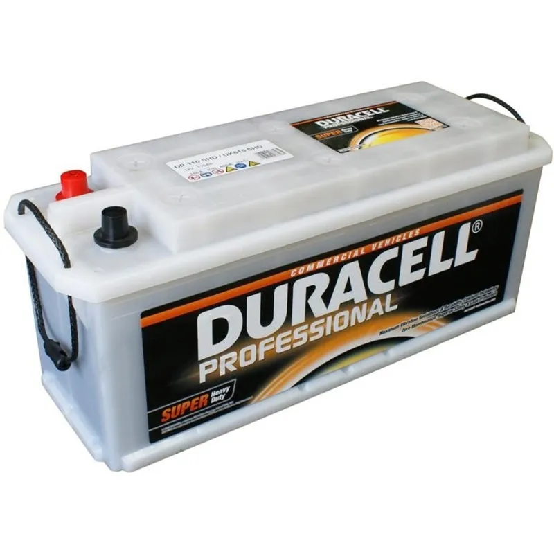 BATTERIA DURACELL PROFESSIONAL 12V 110AH 760A SHD