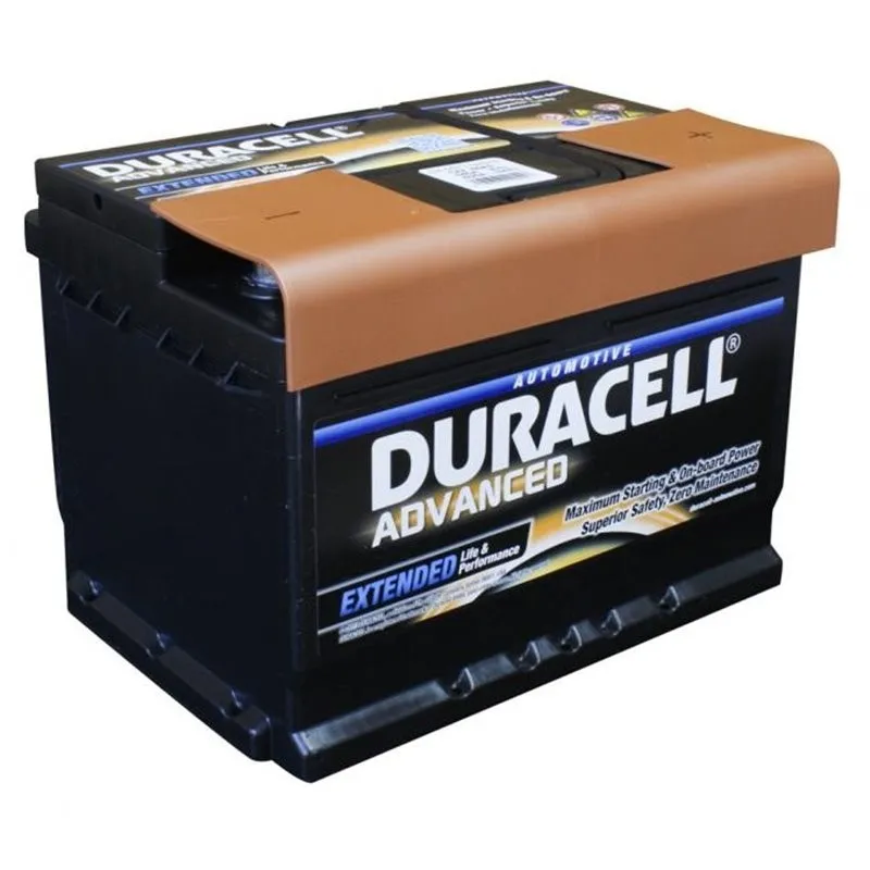 BATTERIA DURACELL ADVANCED 12V 60Ah 540A DX