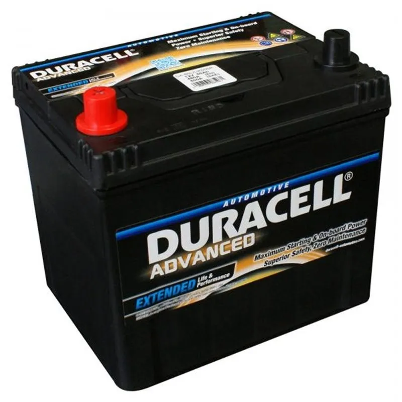 BATTERIA DURACELL ADVANCED 12V 60AH 510A SX