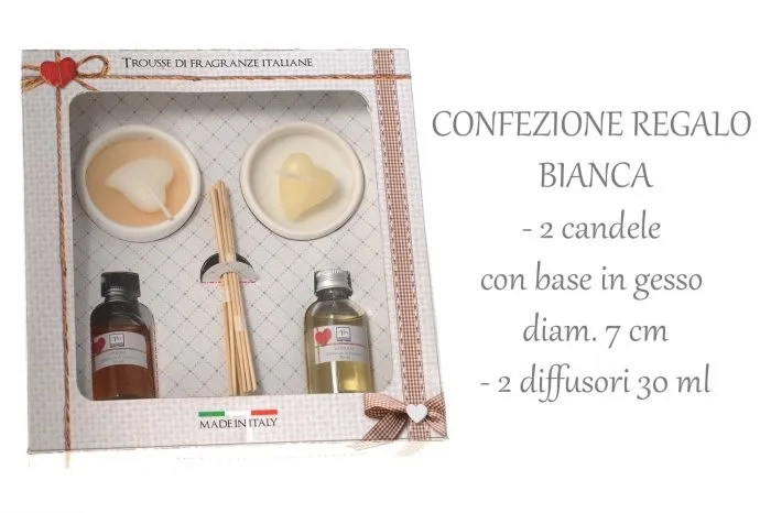 FRAGRANZE CUORE/DIFF.ML.30 BCO PZ.4 80881