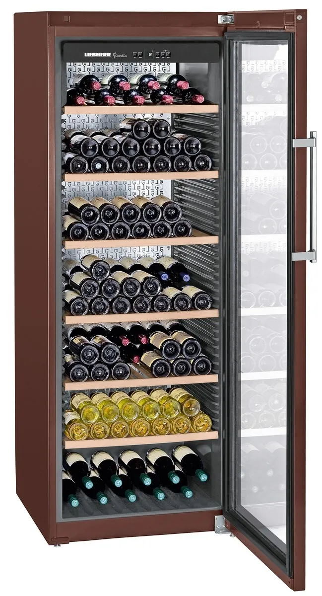 Liebherr WKt 5552 - Cantina Vini Climatizzata, 253 Bottiglie, 525 Litri, Classe G, 192 x 70 x 74.2 cm