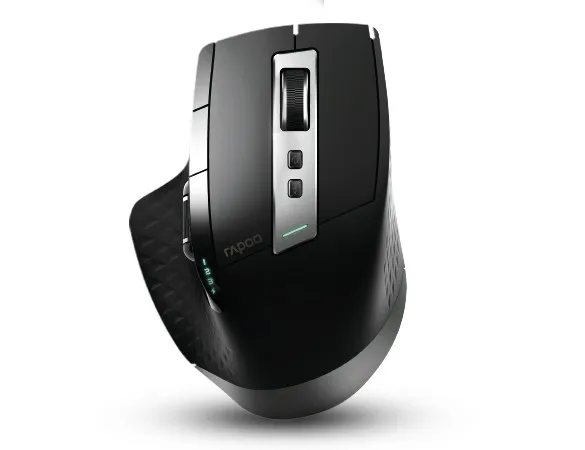 Rapoo MT750S mouse Mano destra Wireless a RF + Bluetooth Ottico 3200 DPI