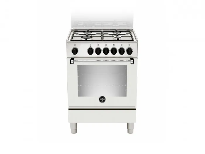 La Germania AMN654EBV - Cucina con Forno Elettrico, Bianco, 60x50 cm