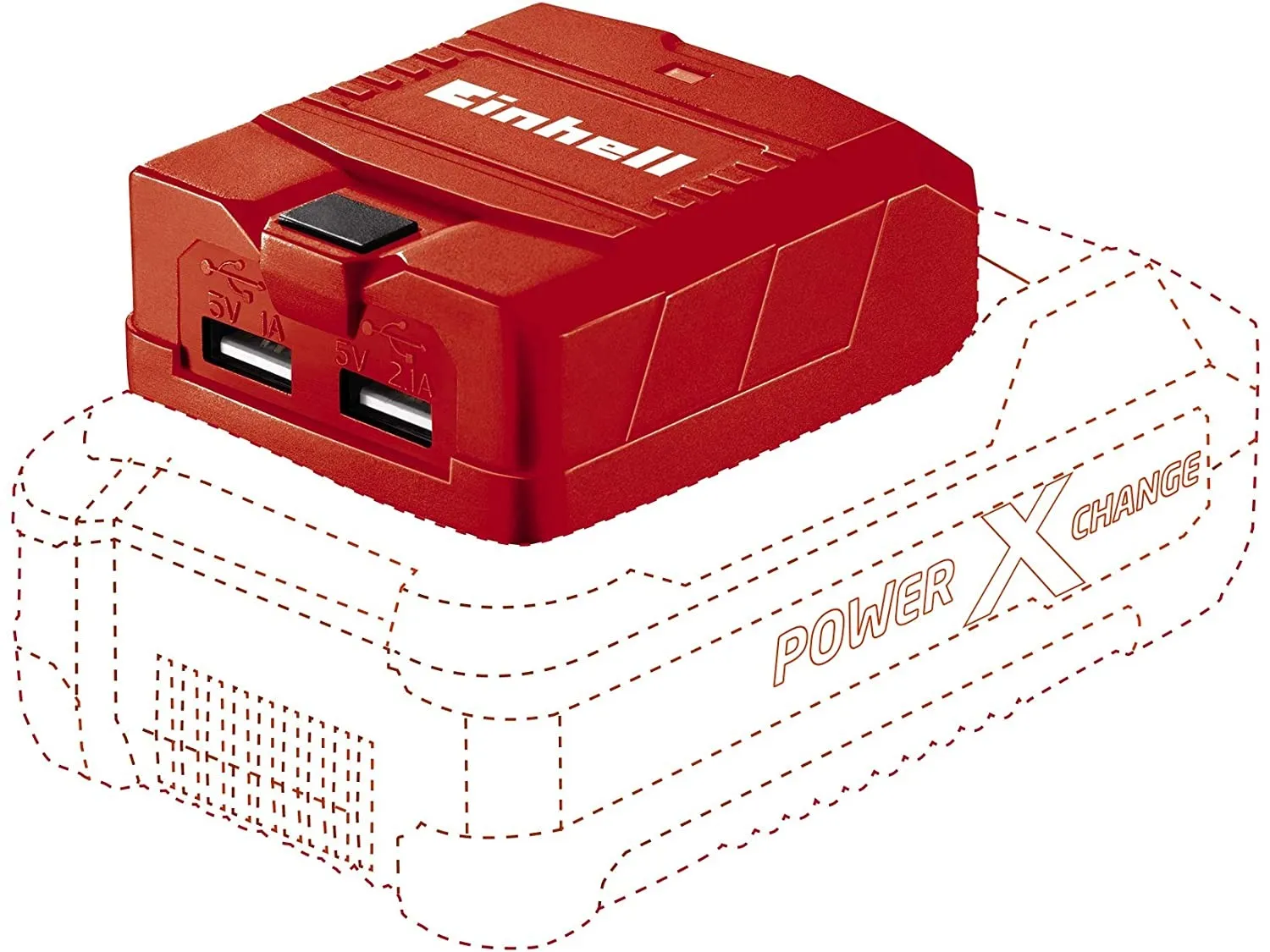 Einhell 4514120 Collegamento USB per batteria TE-CP 18 Li USB - Solo