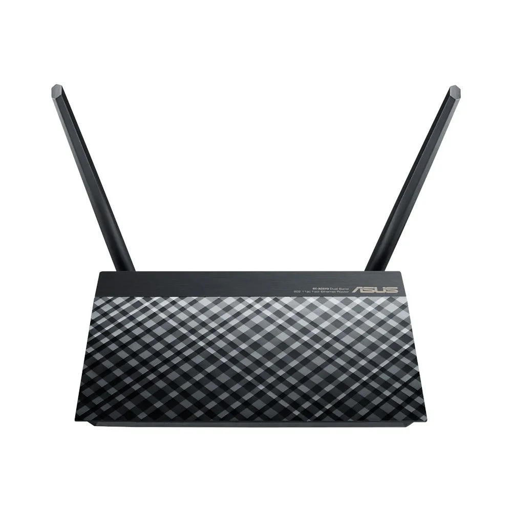 ASUS RT-AC51U router wireless Dual-band (2.4 GHz/5 GHz) Fast Ethernet Nero