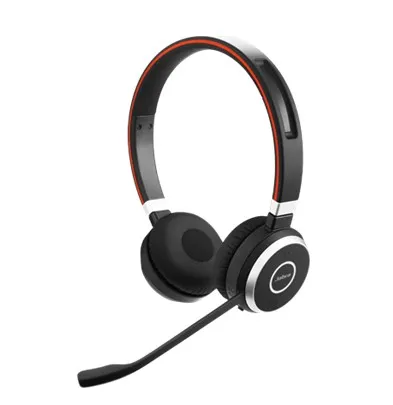 Jabra Evolve 65 MS Stereo Cuffia Padiglione auricolare Nero