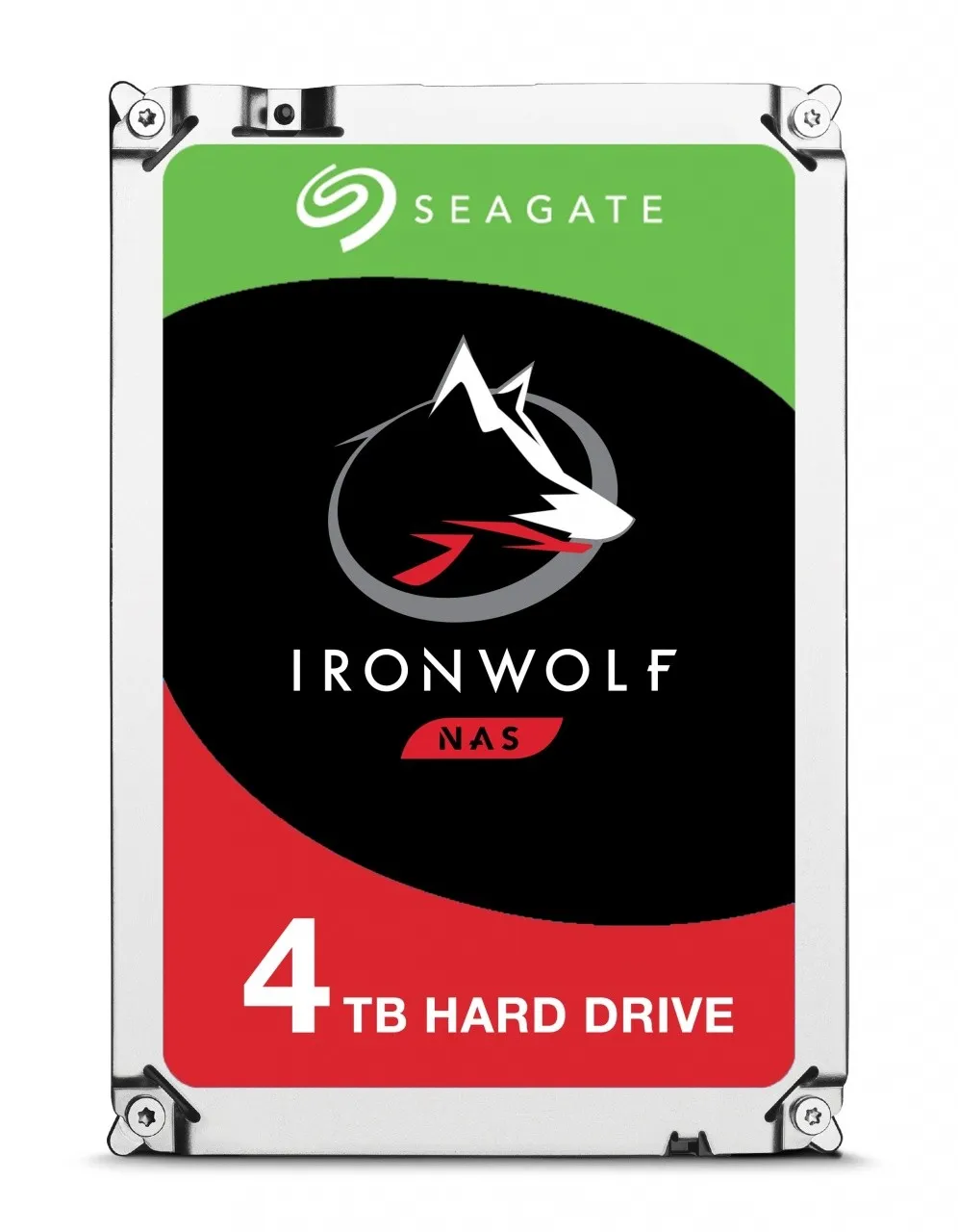 Seagate IronWolf ST4000VN008 disco rigido interno 3.5" 4000 GB SATA III 5900 RPM 64mb per NAS RAID, 3 anni resque