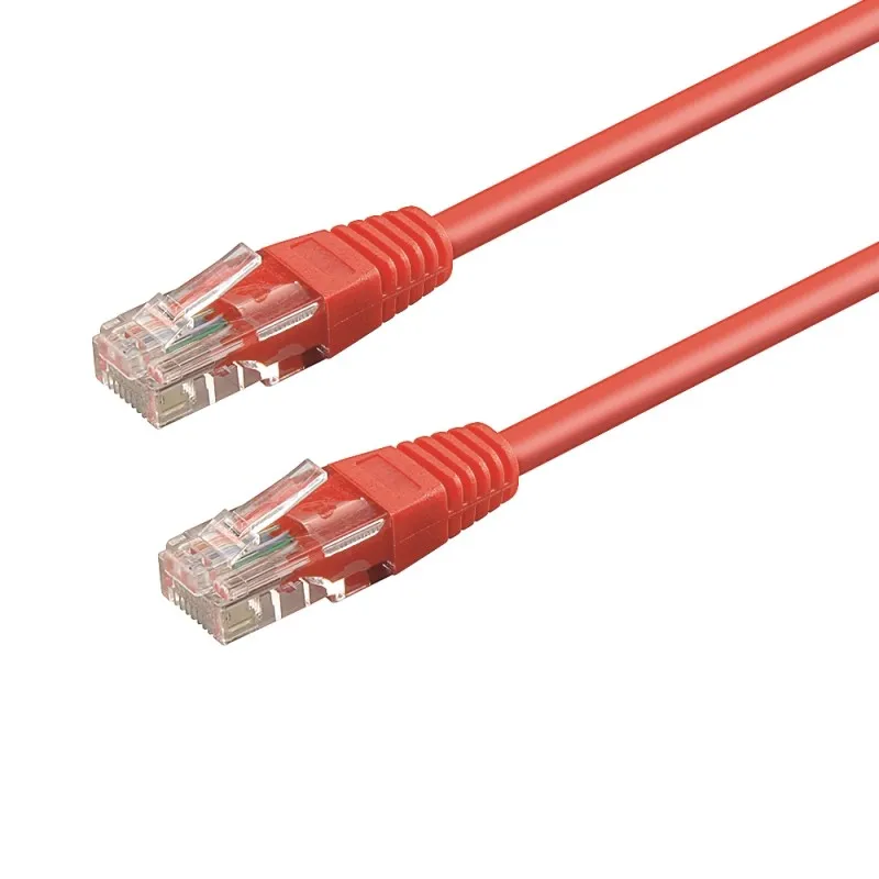WP WPC-PAT-5U005R cavo di rete 0,5 m Cat5e U/UTP (UTP) Rosso