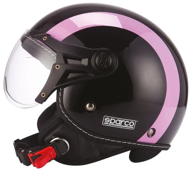 81995 SPARCO CASCO SP501 NERO / VIOLA XS