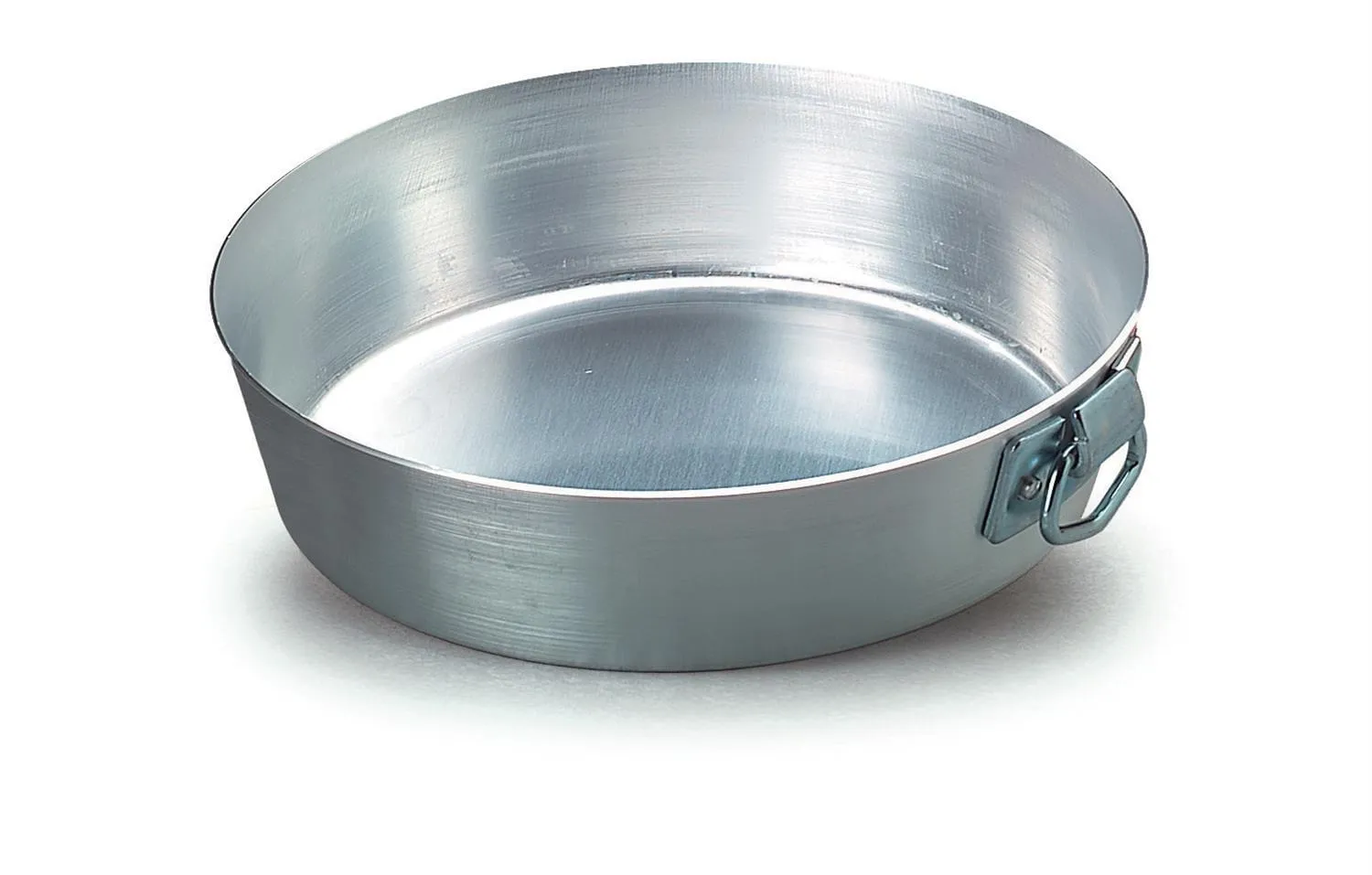Tortiera conica alta in alluminio con anello in acciaio Inox, diam. 32cm