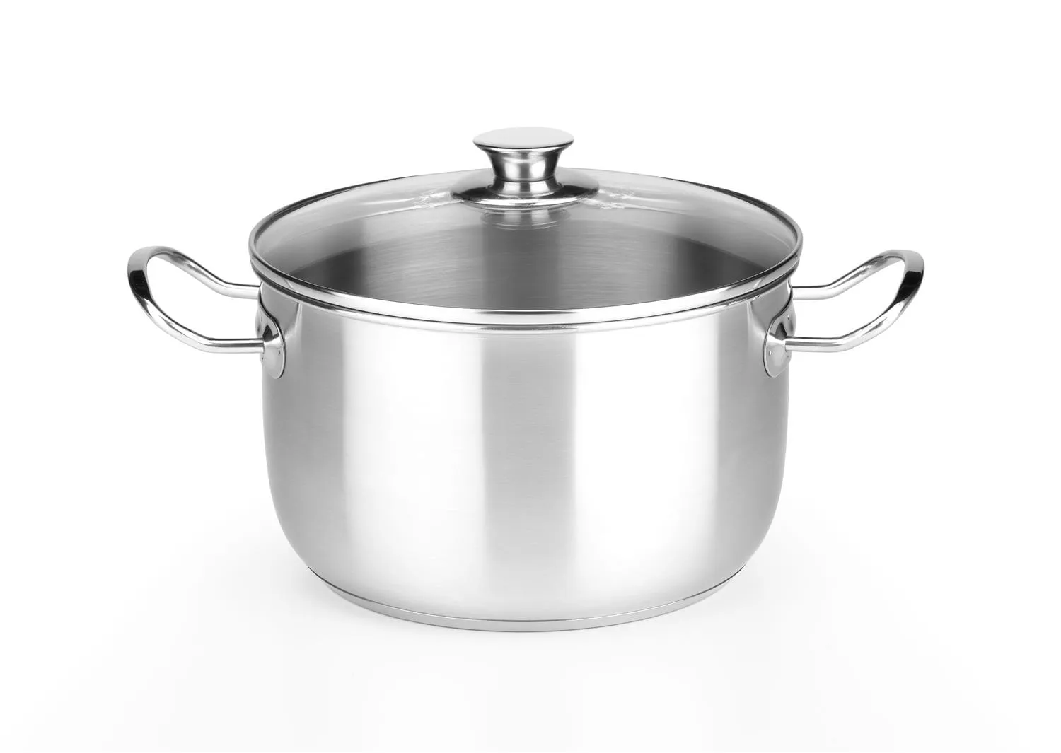 Pentola in acciaio inox per induzione con coperchio, linea Chef, diam. 16cm