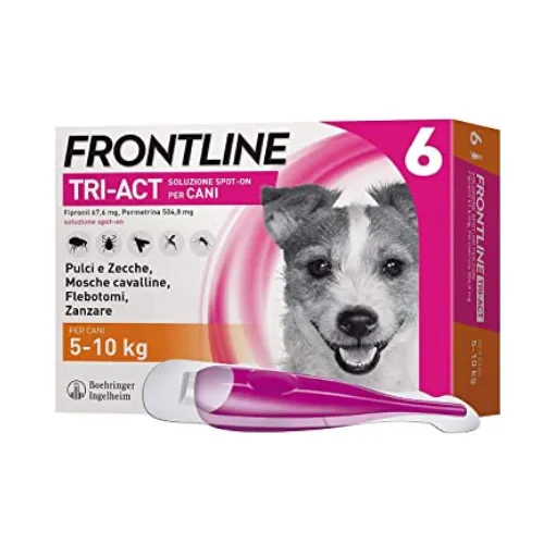 Frontline Tri-Act*Spot-On 6Pip 1Ml Cani 5-10Kg
