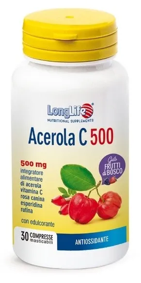 Longlife Acerola C500 Frutti Di Bosco 30 Cps
