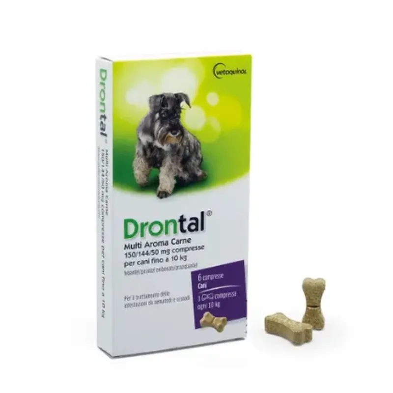 Drontal Multi Aroma Carne Compresse per Cani