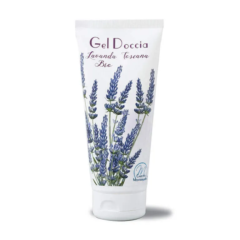 Gel Doccia Profumato Lavanda Toscana Bio 200 ml - Carezza Mediterranea