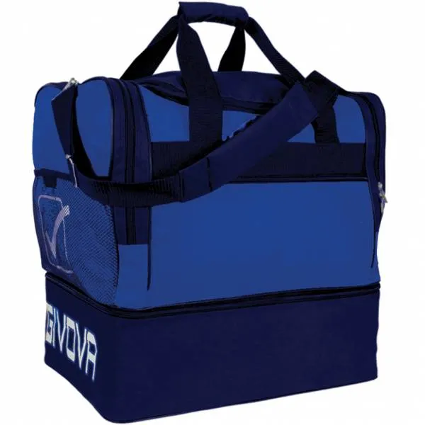  Borsa sportiva per calcio blu / blu scuro