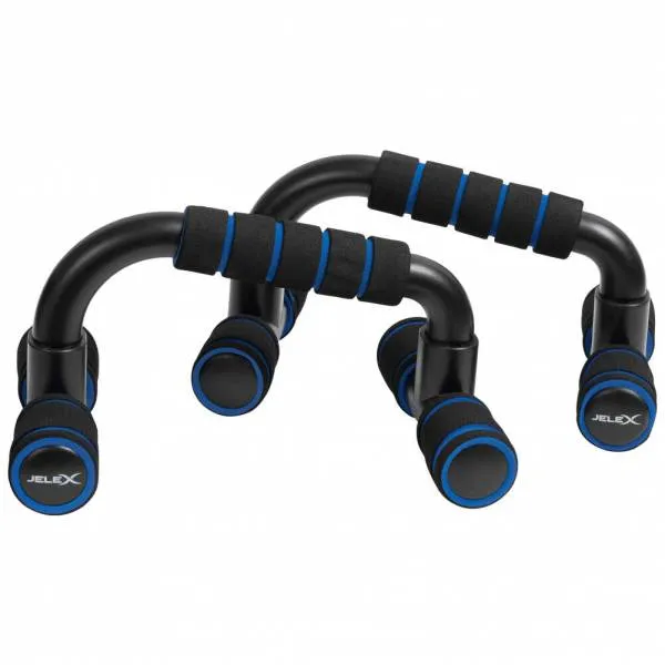  Gain Hard Push Up Bar Maniglie per flessioni nero blu