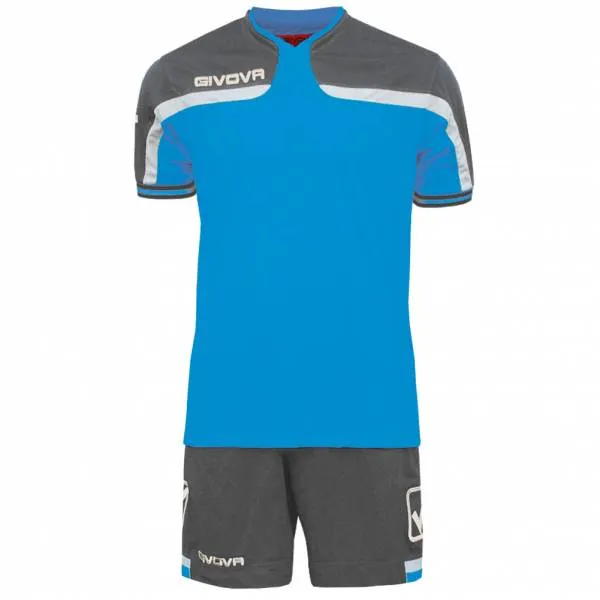 Maglia da calcio  con short kit America grigio / blu