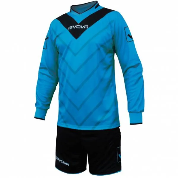  Set da calcio Maglia da portiere con kit corto Sanchez azzurro / nero