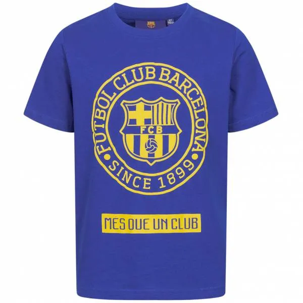  Emblem Bambini T-shirt Blu FCB-2-024