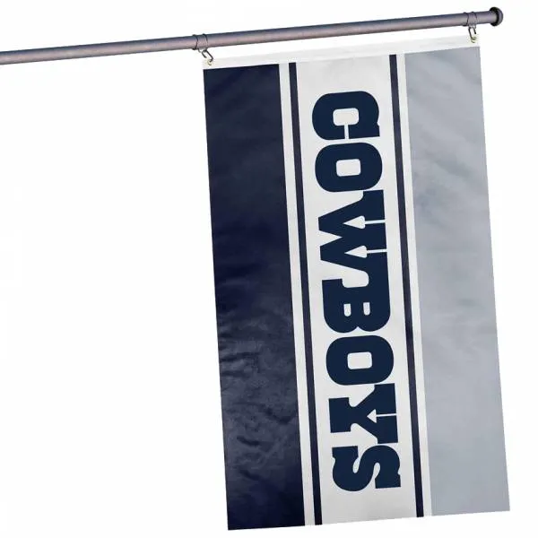 Dallas Cowboys NFL Bandiera per tifosi orizzontale 1,52 m x 0,92 m FLGNFHRZTLDC