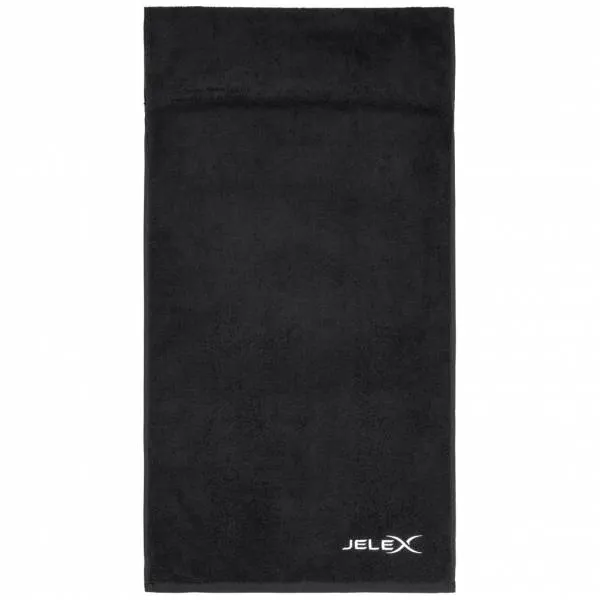  100FIT Asciugamano da palestra con tasca nero