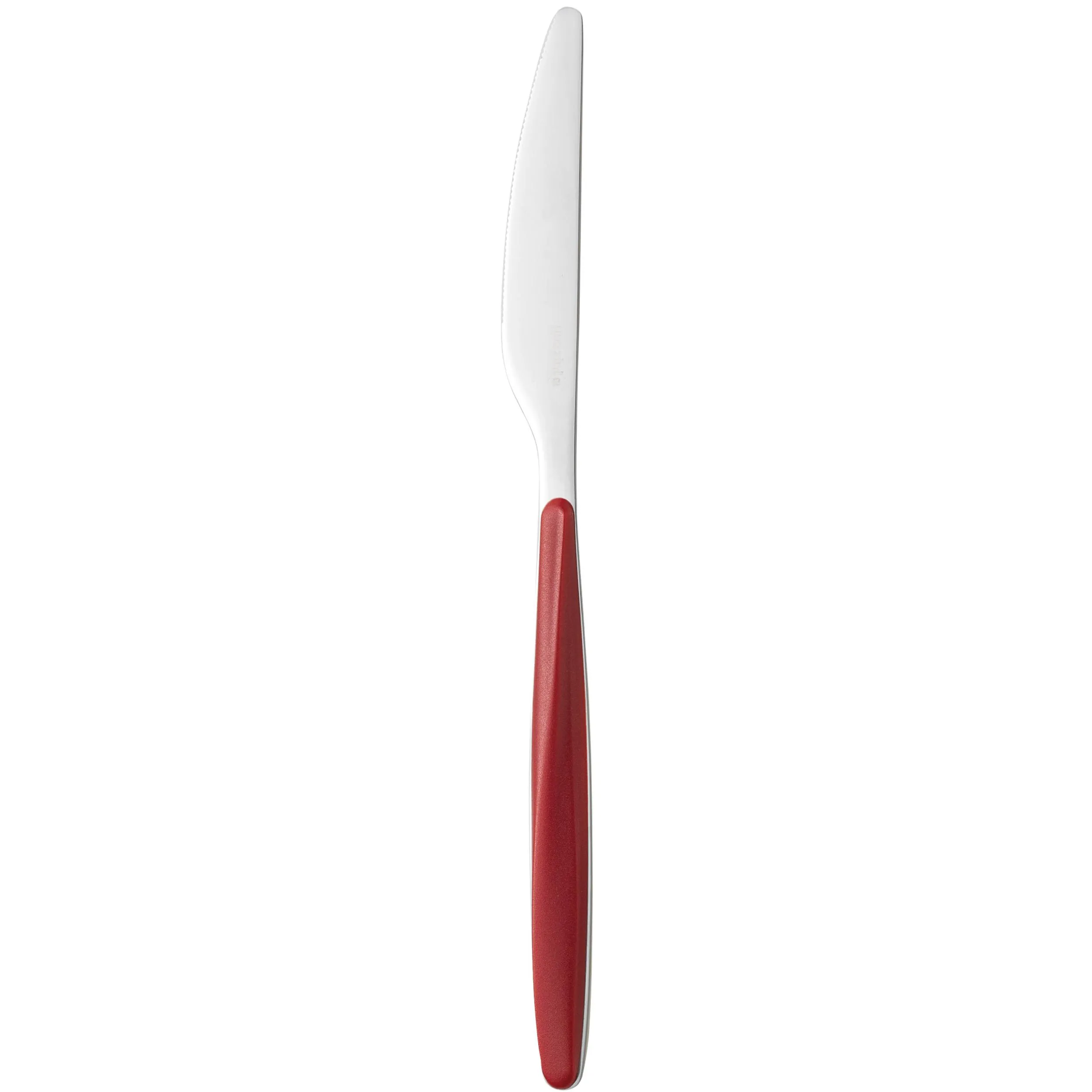 Coltello My Fusion Set 6 pezzi in acciaio inox 18/10 (AISI 304) manico in ABS Rosso lavabili in lavastoviglie