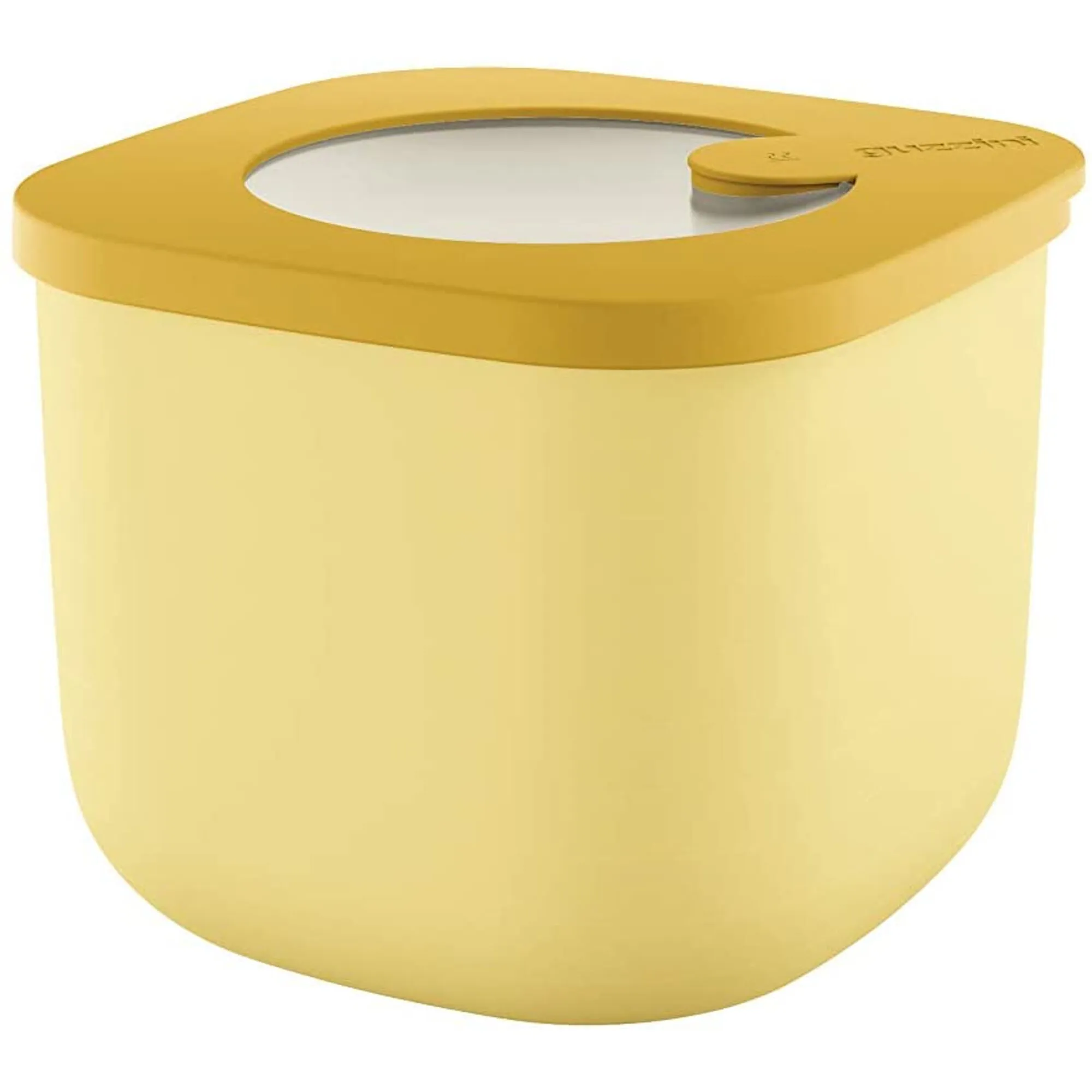 Store&More Kitchen Active Design Contenitori Ermetici Alti per Frigo/Freezer/ Microonde S, 12.2 x 12.2 x 9.8 cm, Giallo ocra (Ochre)