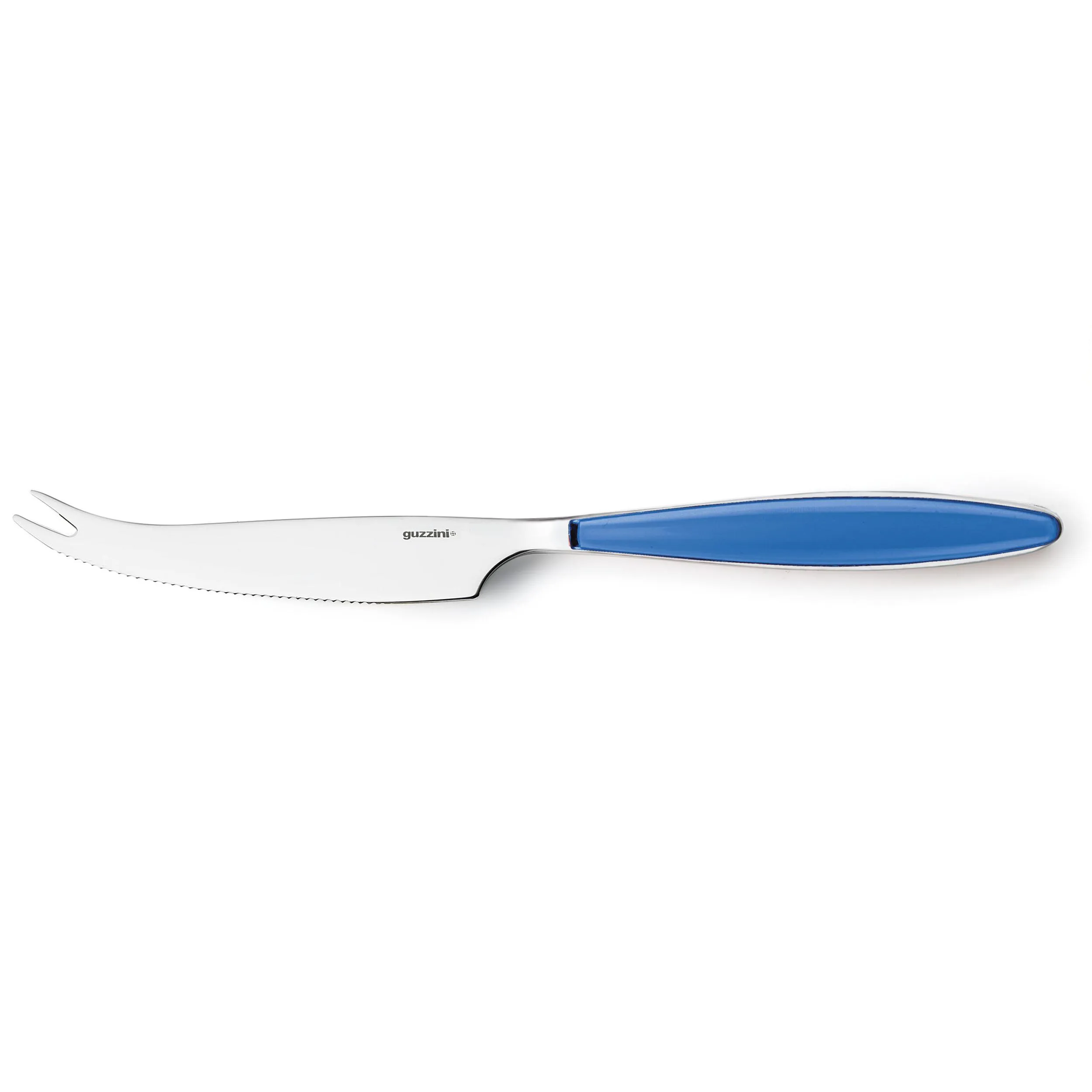 Coltello Formaggio due punte Feeling inox 18/10 lucido 23,8 cm BLU Mediterraneo