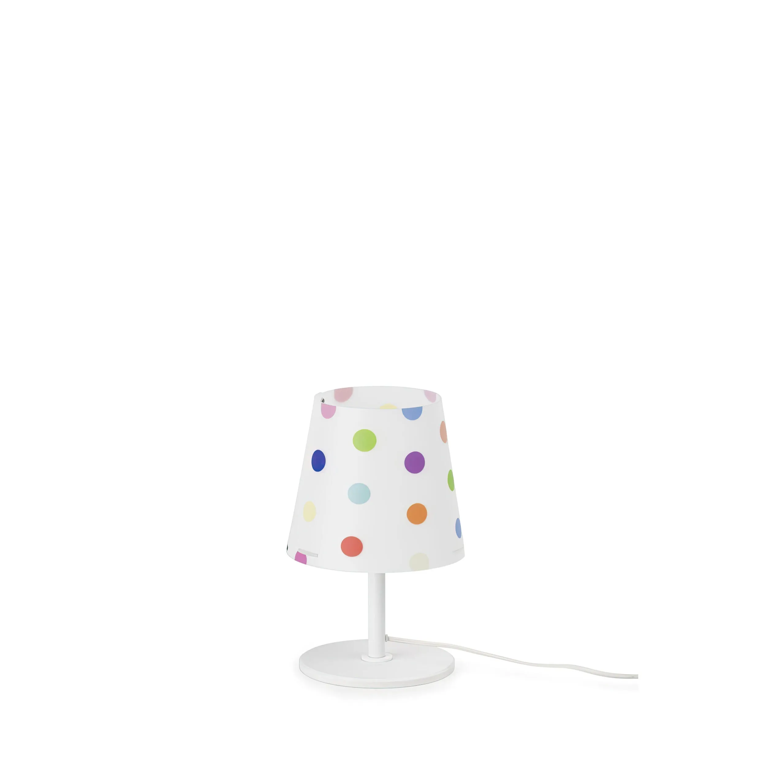 Abatjour Kone Bolli,design Emporium realizzato in Polypropylene , PVC espanso , metallo, misure 18x18x25 cm