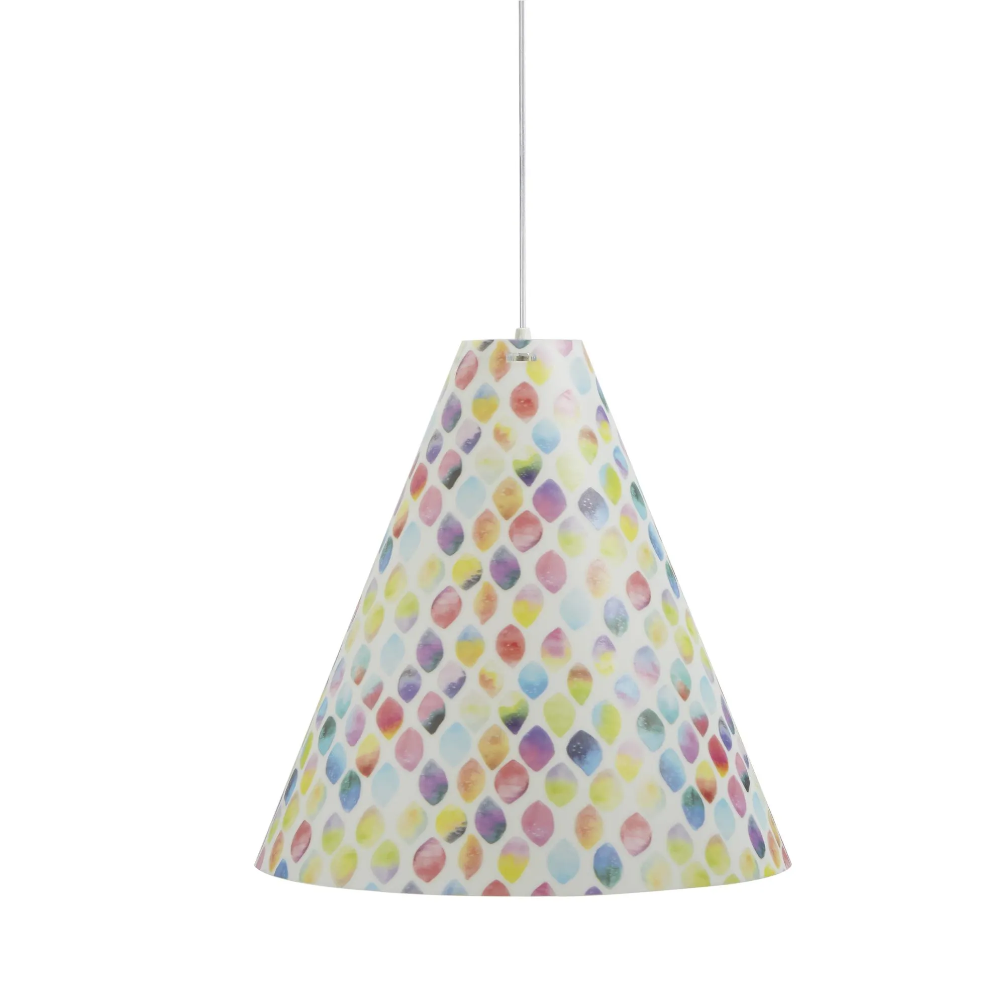 Lampada a sospensione per camerette DUOLI Ø 40xh 42 cm in multicolor decoro palloncini