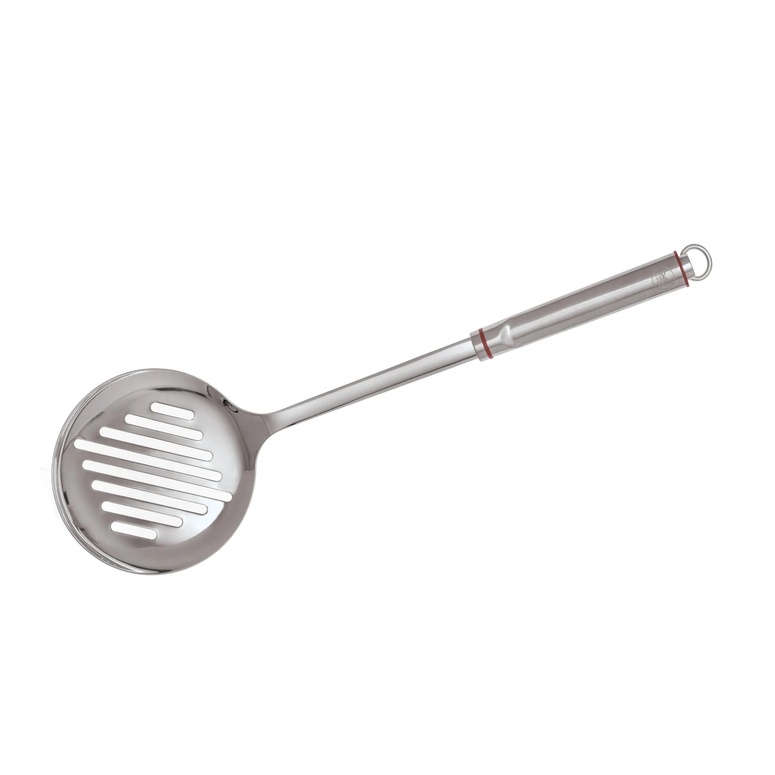 Schiumarola in acciaio inox cm 35,20 ideale per scolare acqua dalla pasta di pentole e padelle, cromo