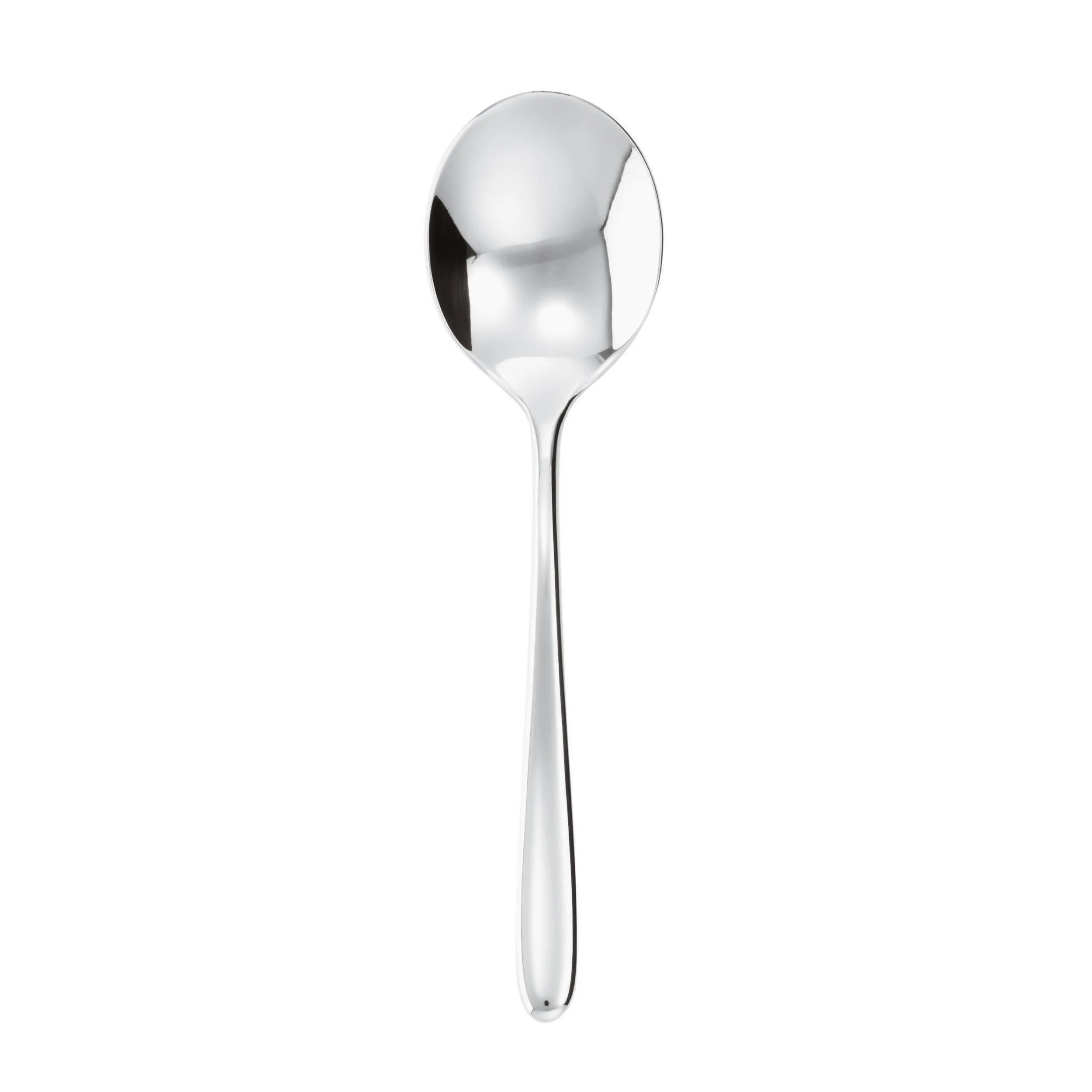 Cucchiaio da Tavola coppa tonda in acciaio 18.10 Hannah inox lucido Set 6 pezzi lunghezza 20,90 mm Sambonet inox lucido