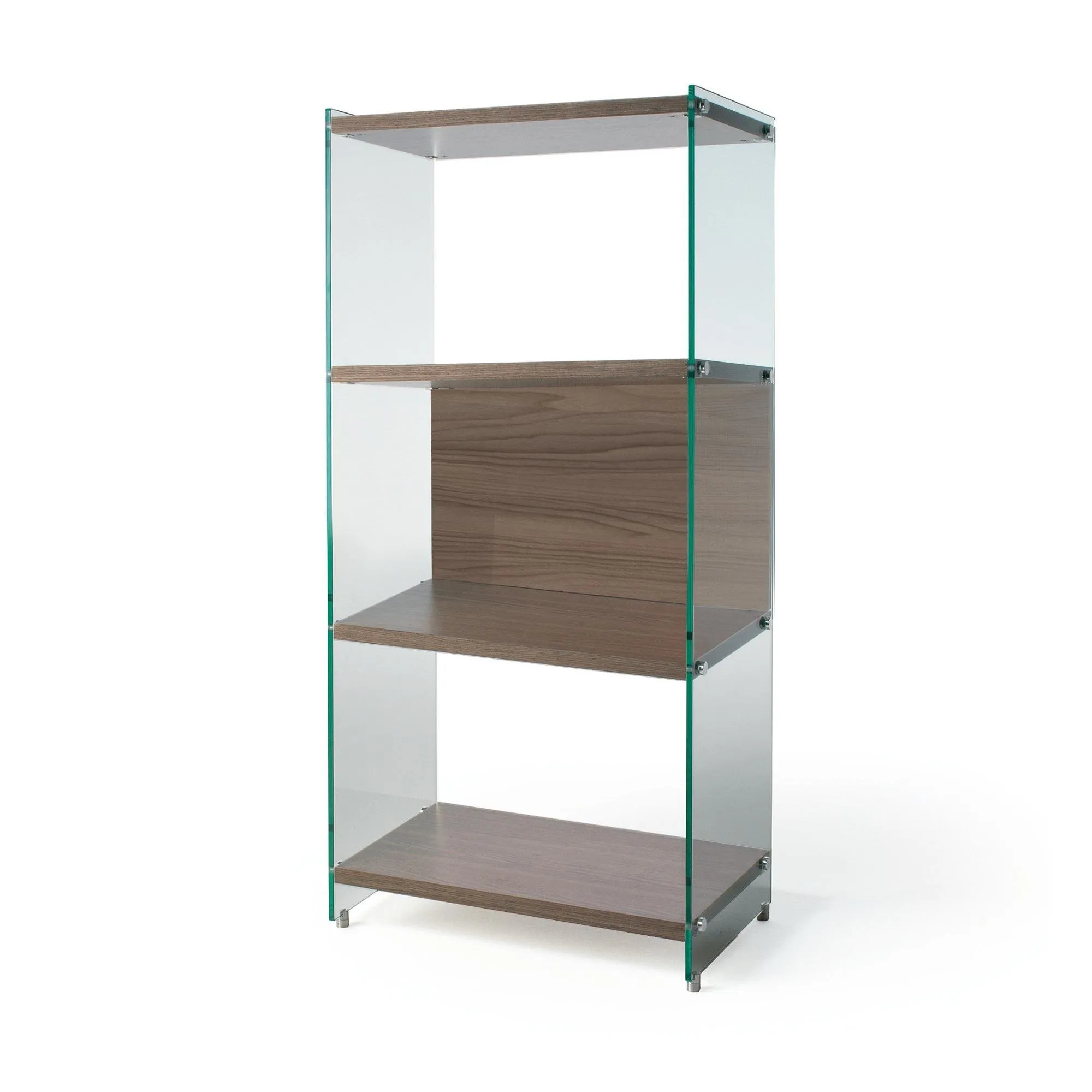 Libreria componibile da cm.60 -fianco alto 125 cm ripiani in BYBLOS