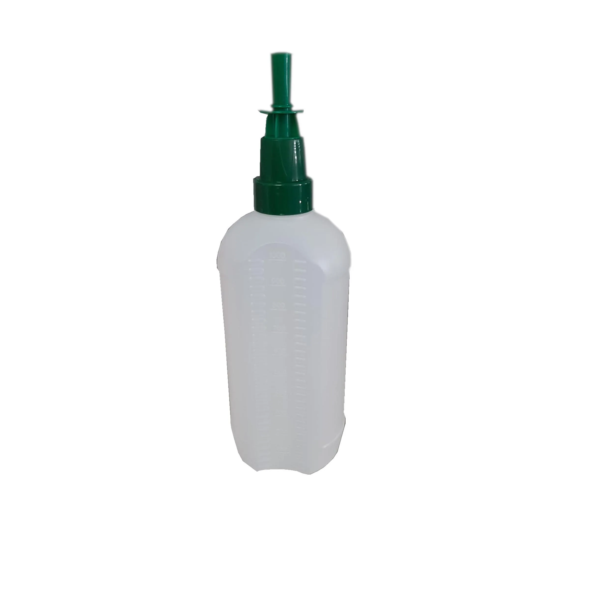 Bottiglietta in Plastica Antigoccia per ferri da stiro e generatori di vapore Lt 1.2 si chiude da sola se la vostra caldaia è già piena di acqua